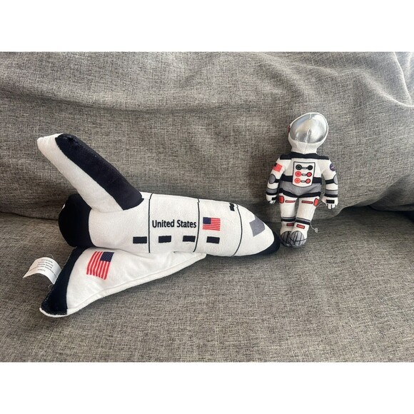 NASA Space Shuttle and Astronaut Plush 10” - Picture 1 of 5